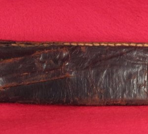 Confederate “D” Guard Bowie Knife with Scabbard